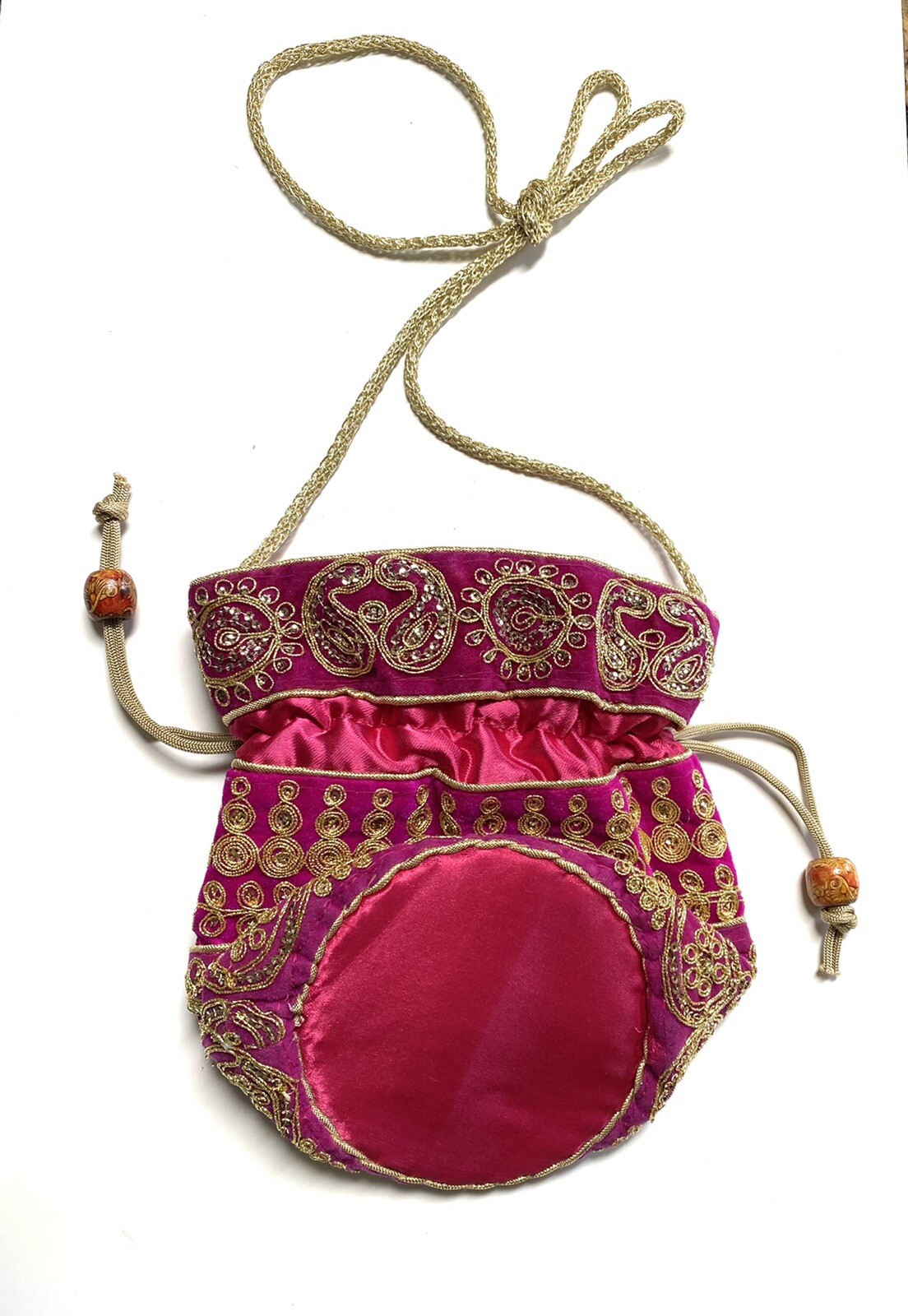 Purse Potli Indian Evening Bag Ethnic Wedding Bridal Or Everyday Hand Bag Gift