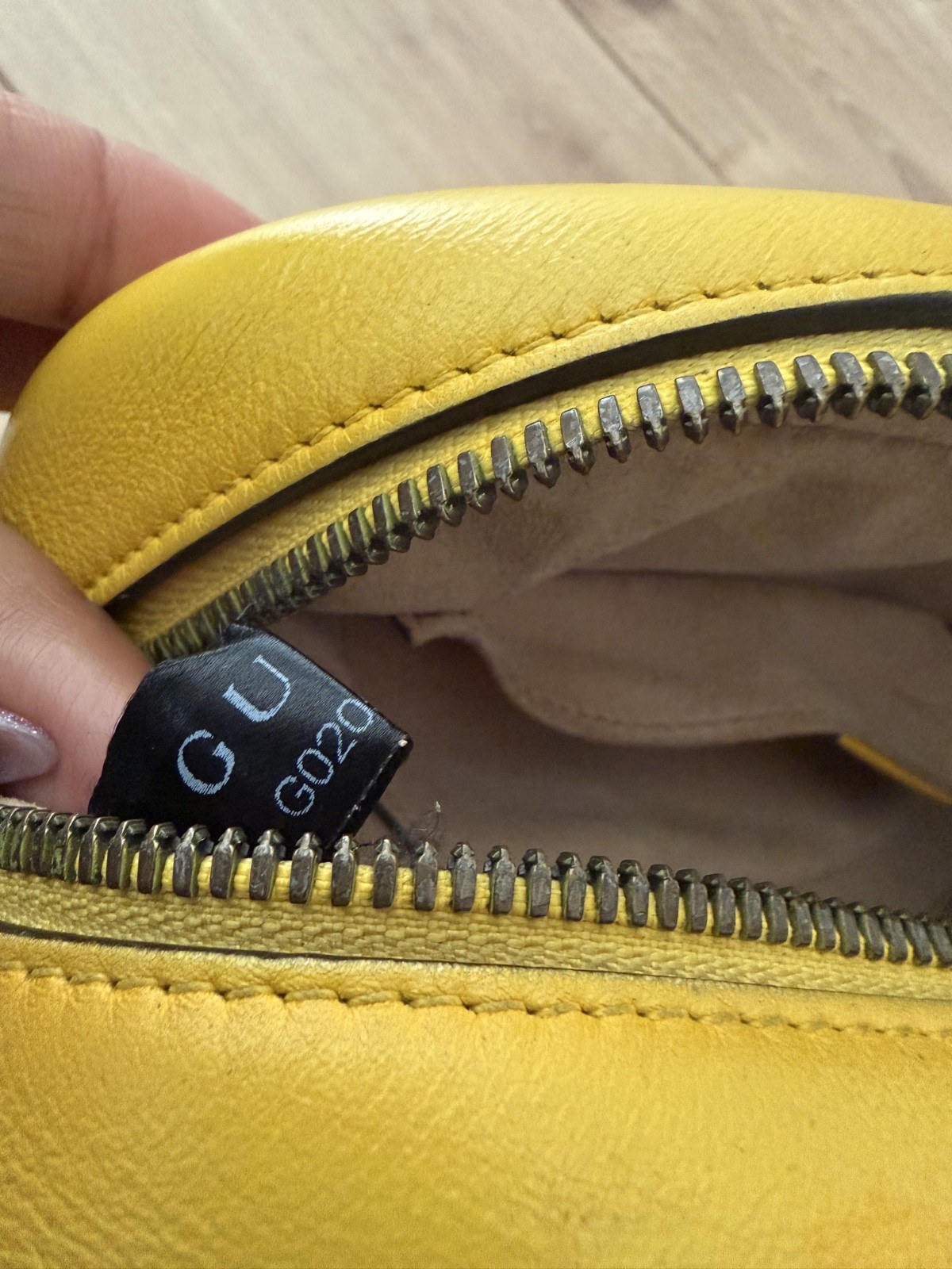 GUCCI Calfskin Matelasse Small GG Marmont Chain Shoulder Bag