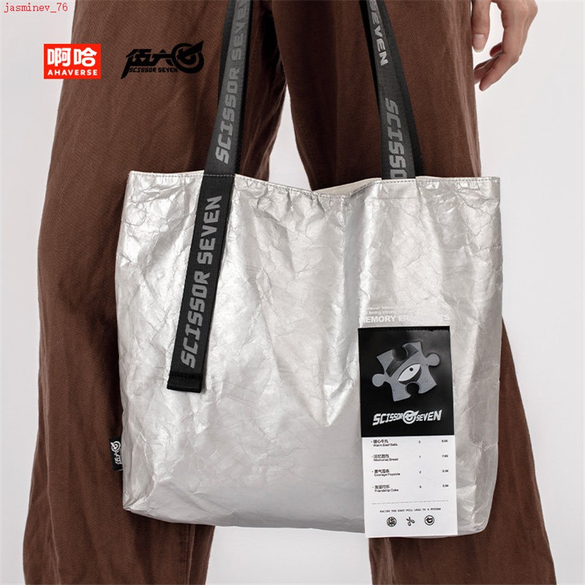 Anime Killer Seven Official Canvas Foldable Shopping Bag Tote Bag Shoulder Bag