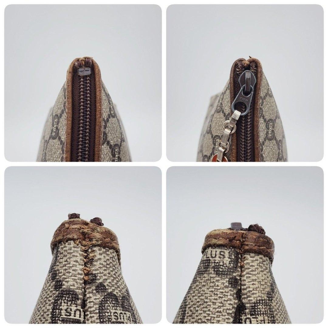 Gucci Plus Old Gucci Pouch Brown from JAPAN