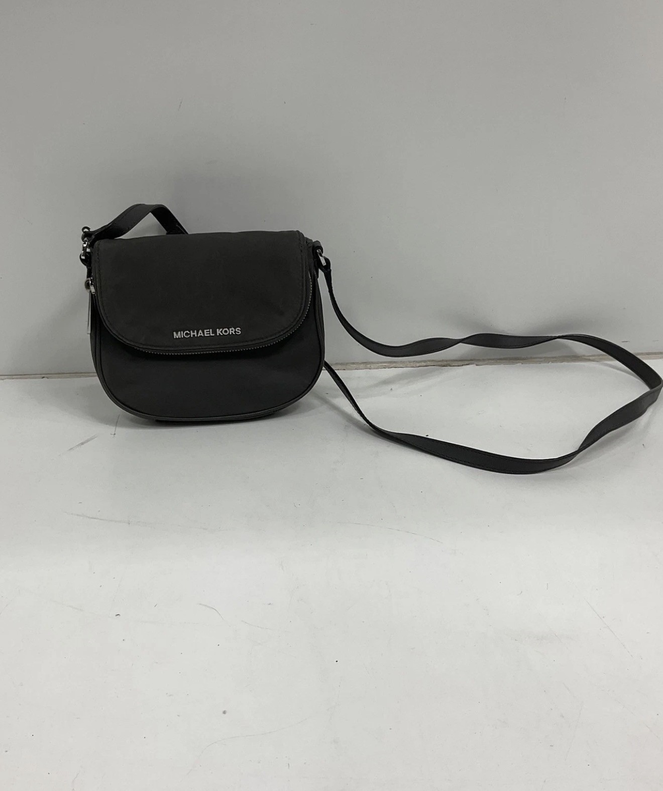 Michael Michael Kors Gray Mini Crossbody Purse