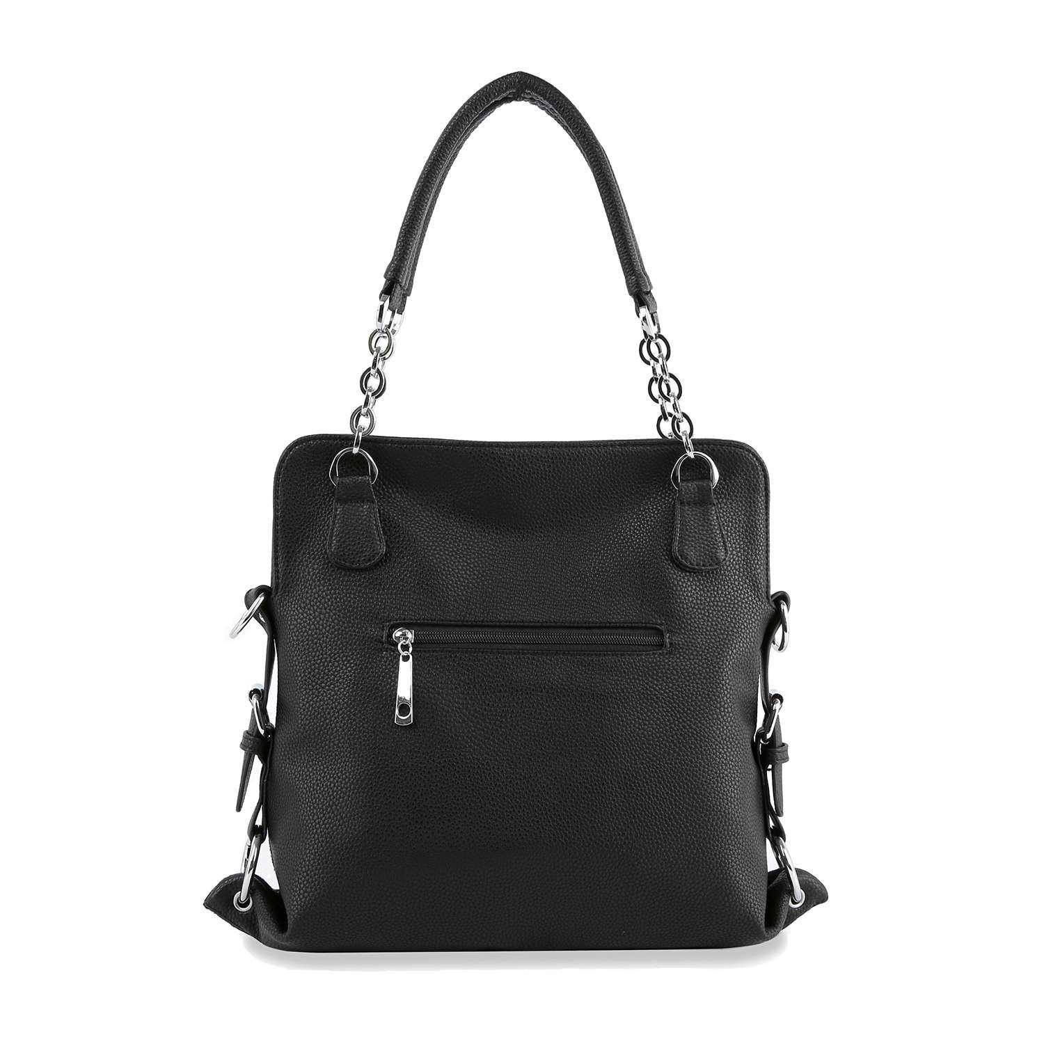 Stunning Ombre Rhinestone Shoulder Bag Women Sparkly Chain Tote Crossbody Purse