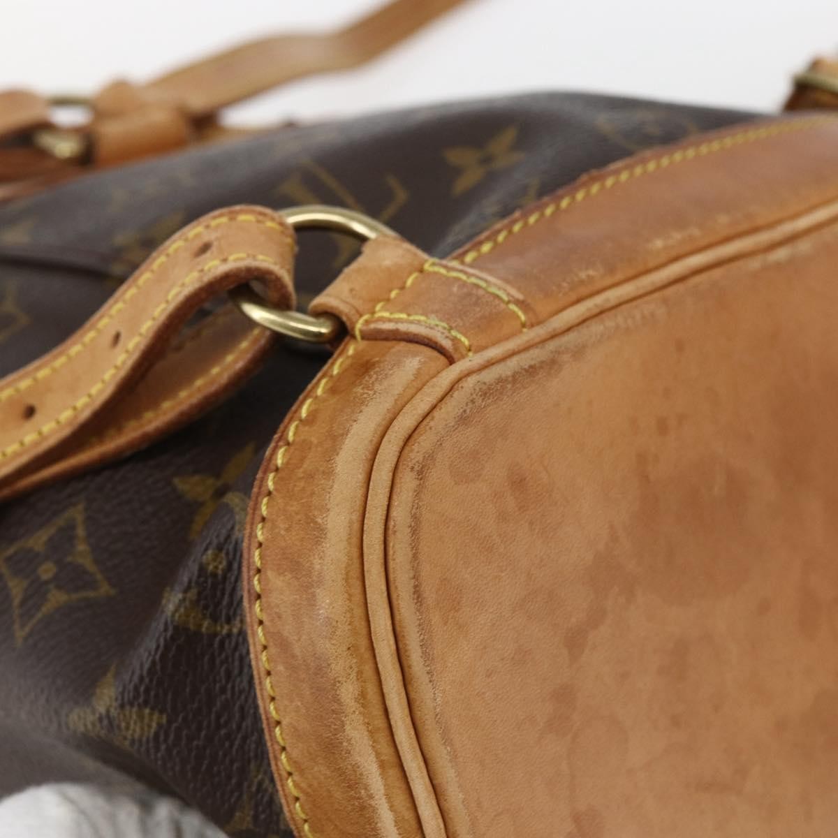 LOUIS VUITTON Monogram Montsouris PM Backpack M51137 LV Auth ka2457