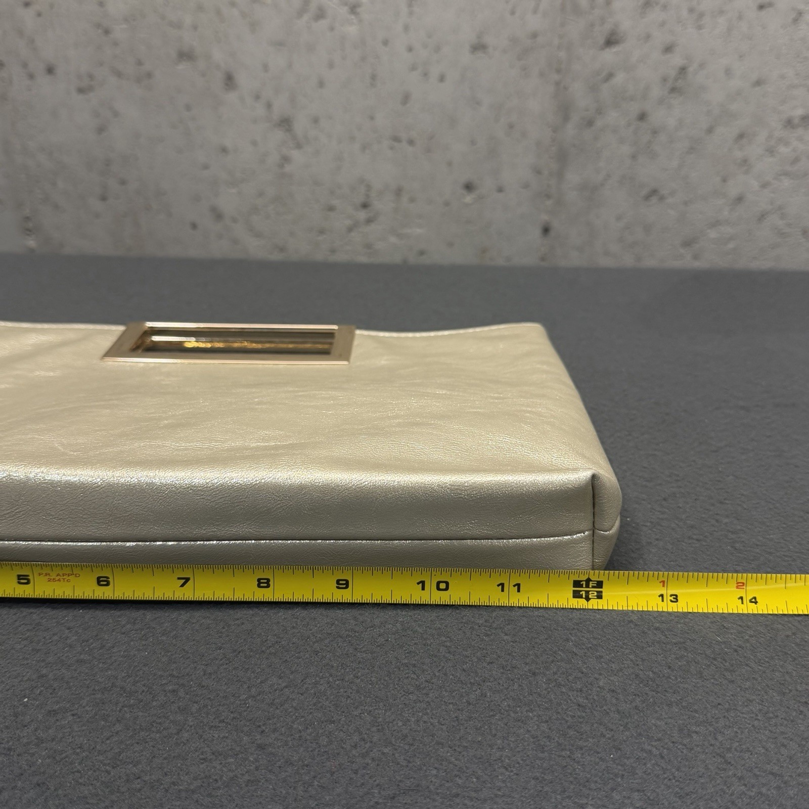Charming Tailor Hand Bag / Purse – Gold Shimmer Evening Clutch Purse – Magnetic