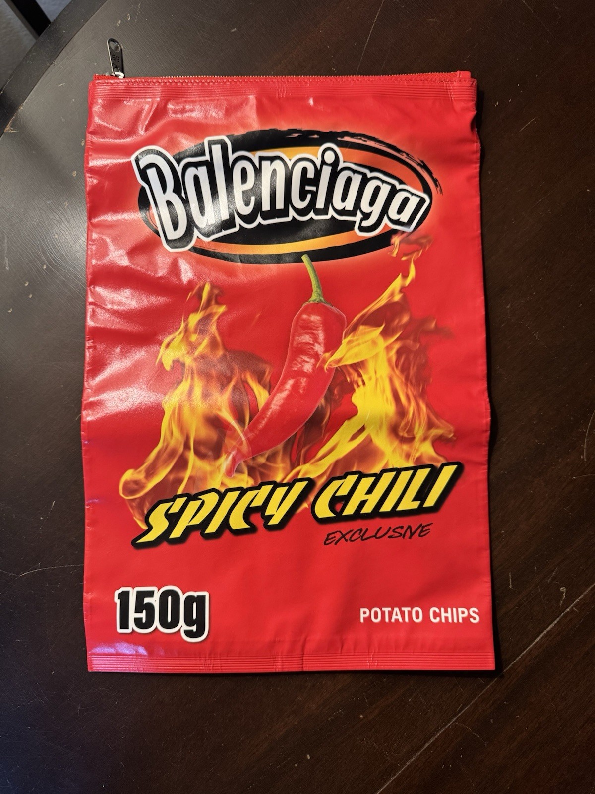 Balenciaga – spicy chili Calfskin chips bag (150g) Read description