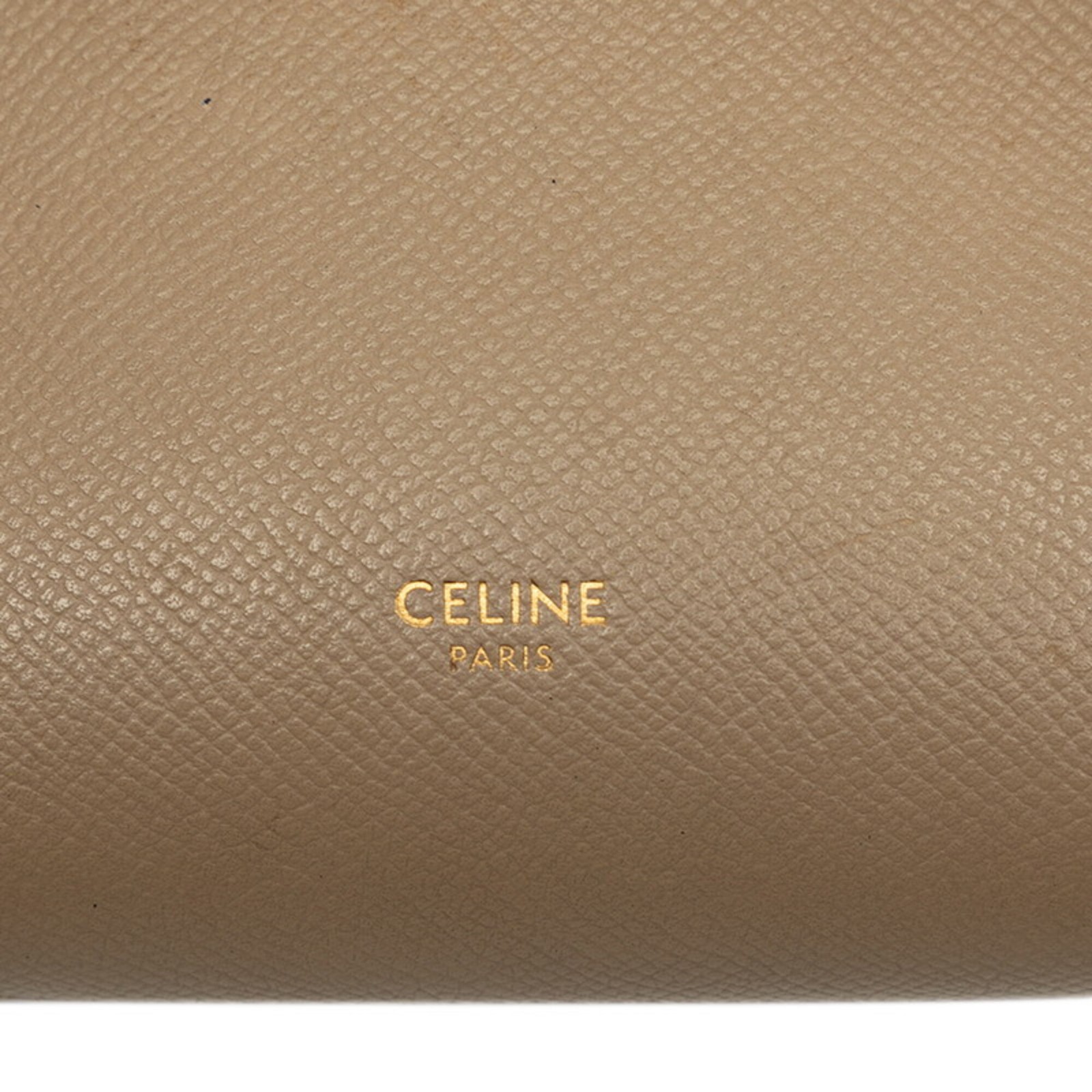 Celine Belt Bag Pico Handbag Shoulder 2WAY Beige Leather Women’s CELINE GZl1k04t