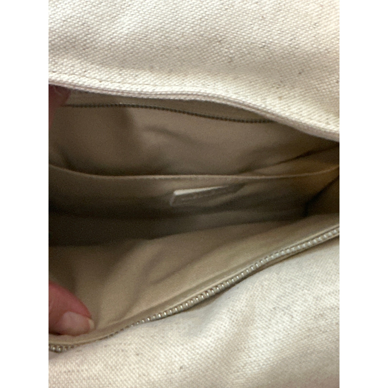 Jacquemus Le Cuscinu Canvas Shoulder Bag Ecru NWT Linen Tote w/ Dust Bag
