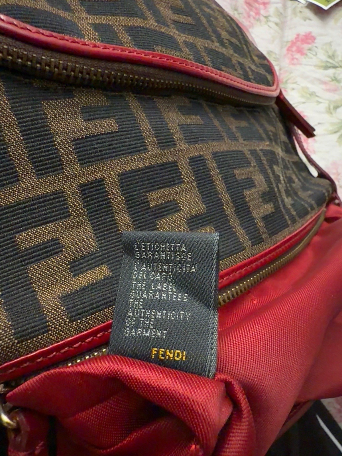 Authentic Fendi Zucca Shoulder Bag 8BR464 – Professionally Authenticated