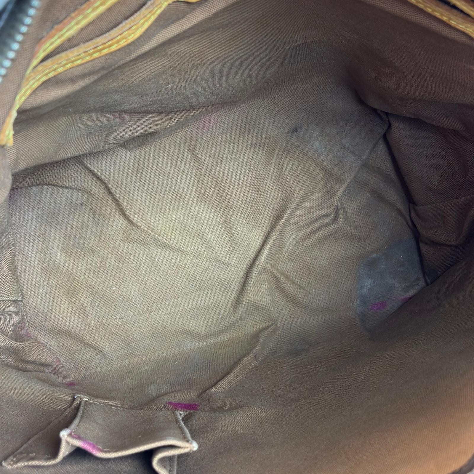 LOUIS VUITTON Cavamezo Tote Bag M51151 Monogram canvas Brown