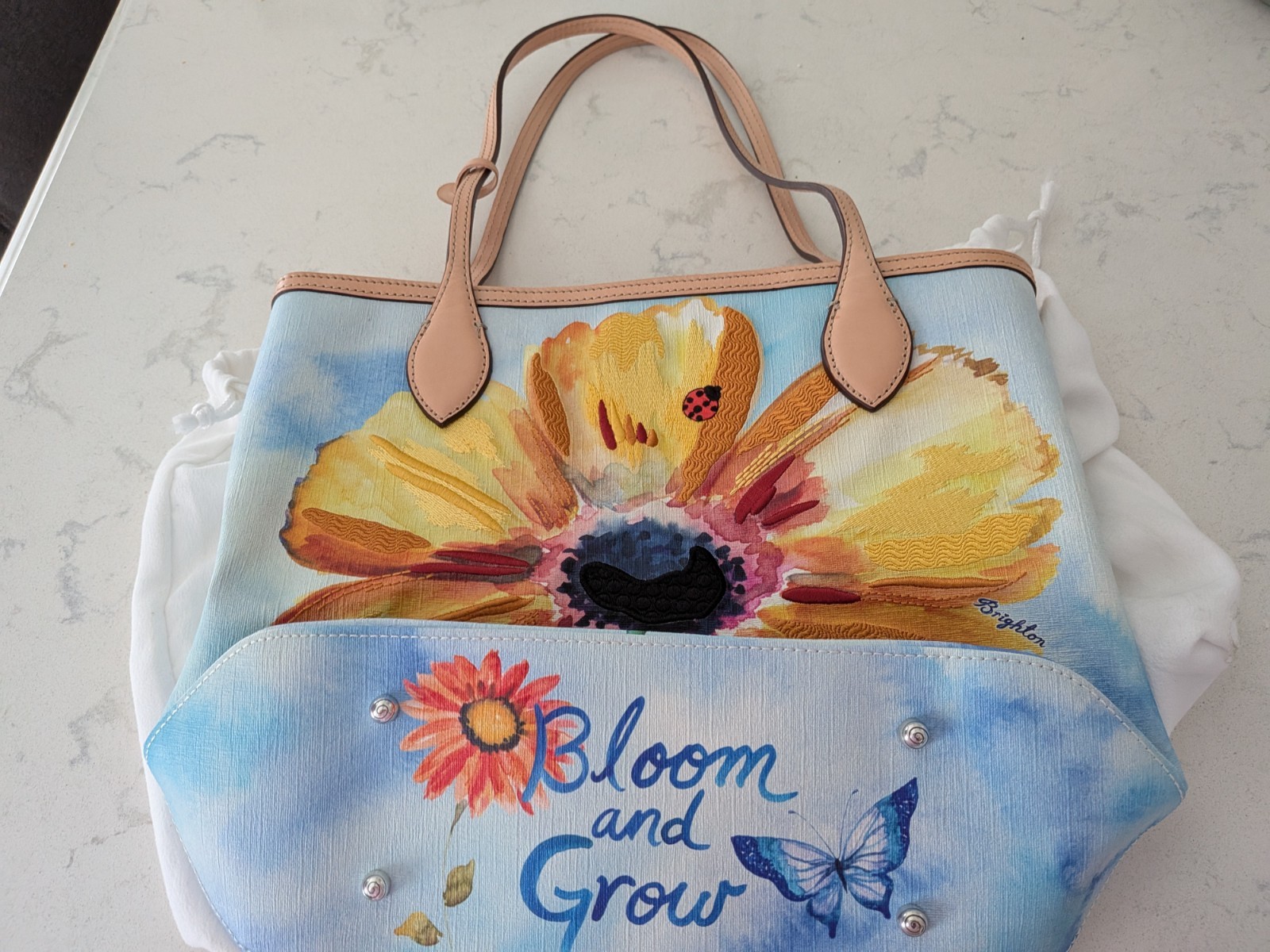 Brighton Belle Jardin Floral Shoulder Bag