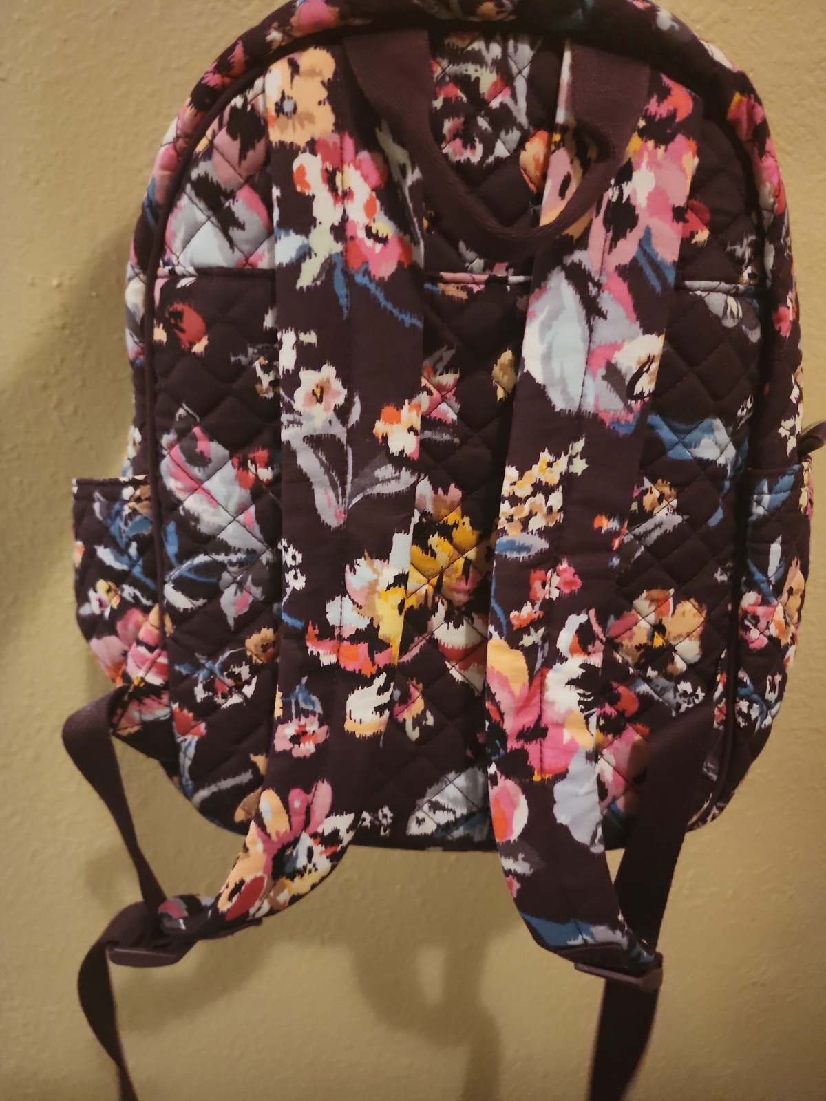 Vera Bradley Campus Small Backpack – Indiana Rose Pattern NWT