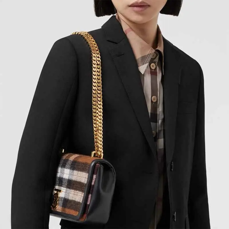 Burberry Lola Single Shoulder Crossbody Bag Women’s 9.1×2.4×5.1 in
