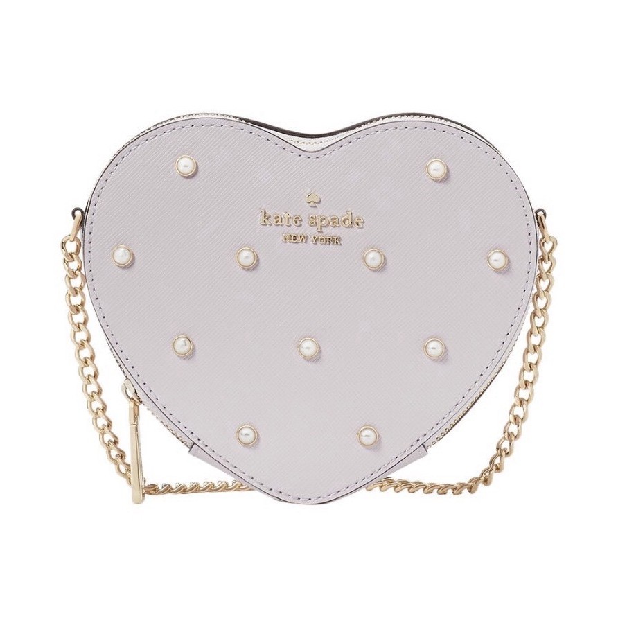 Kate Spade Love Shack Studded Mini Heart Crossbody Bag