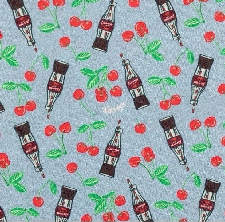 Harveys LTD Cherry Cola Mini Streamline Tote # 73 of 250 and Classic Wallet NWT