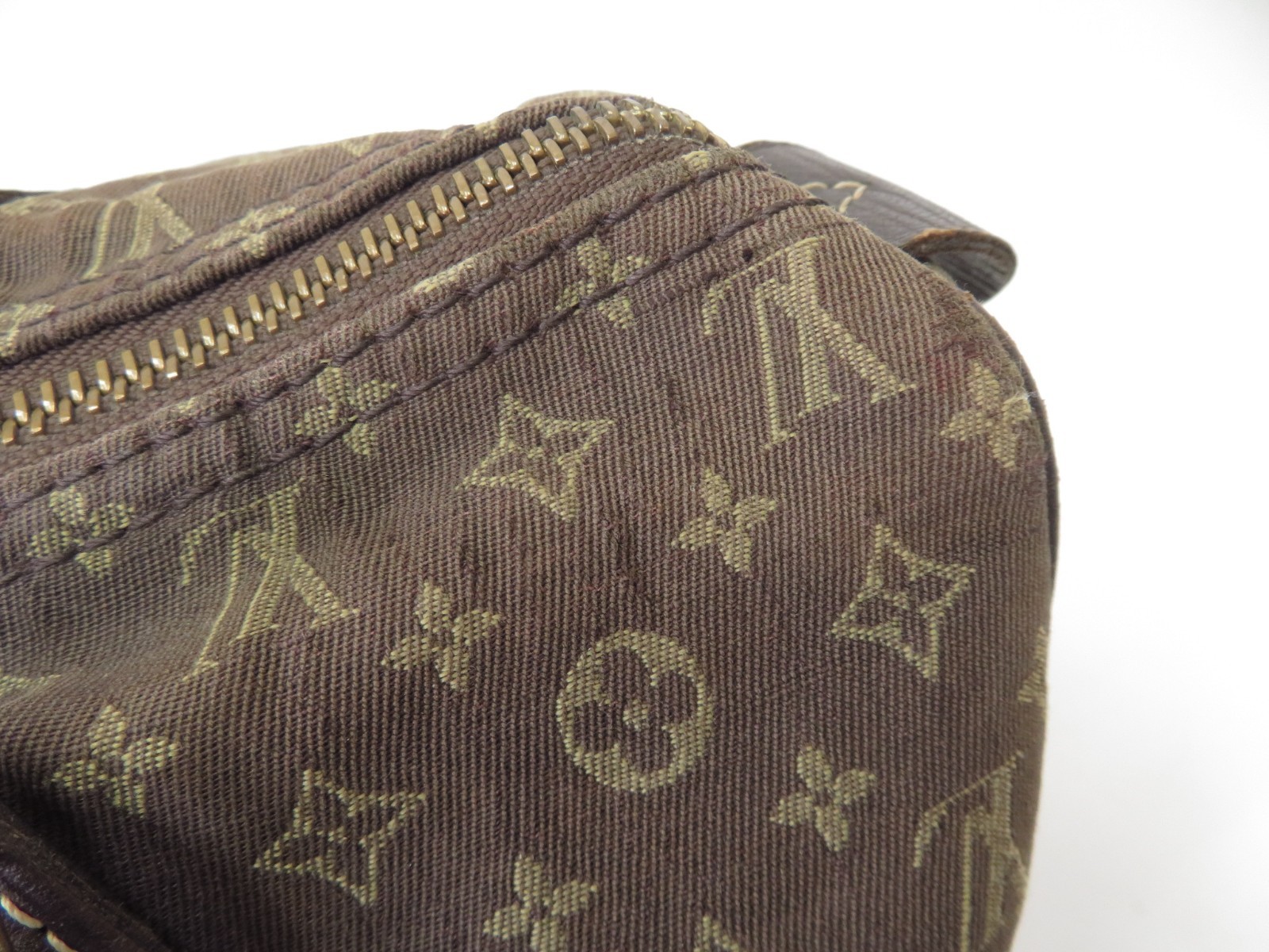 Auth Louis Vuitton Monogram Mini Lin Idylle Speedy 30 Hand bag F#53148