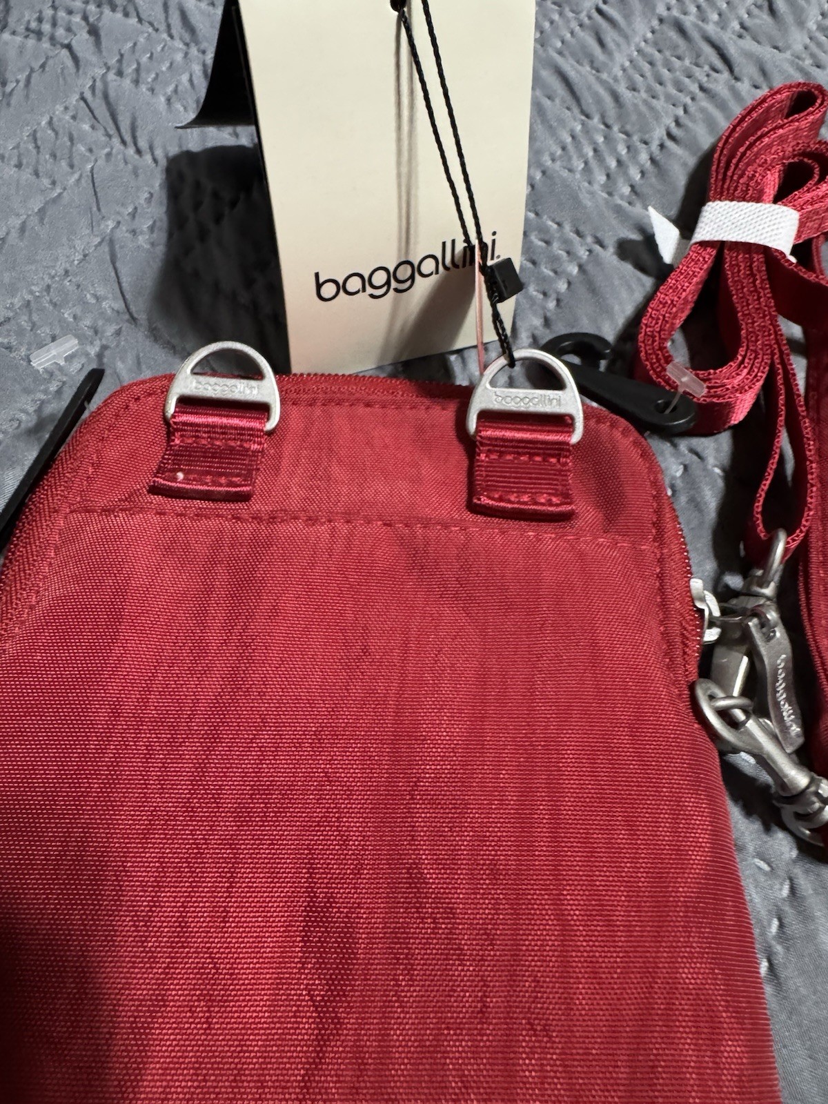 Baggallini Take Two RFID Bryant Crossbody – 5×7.25 Lightweight Travel Vacation