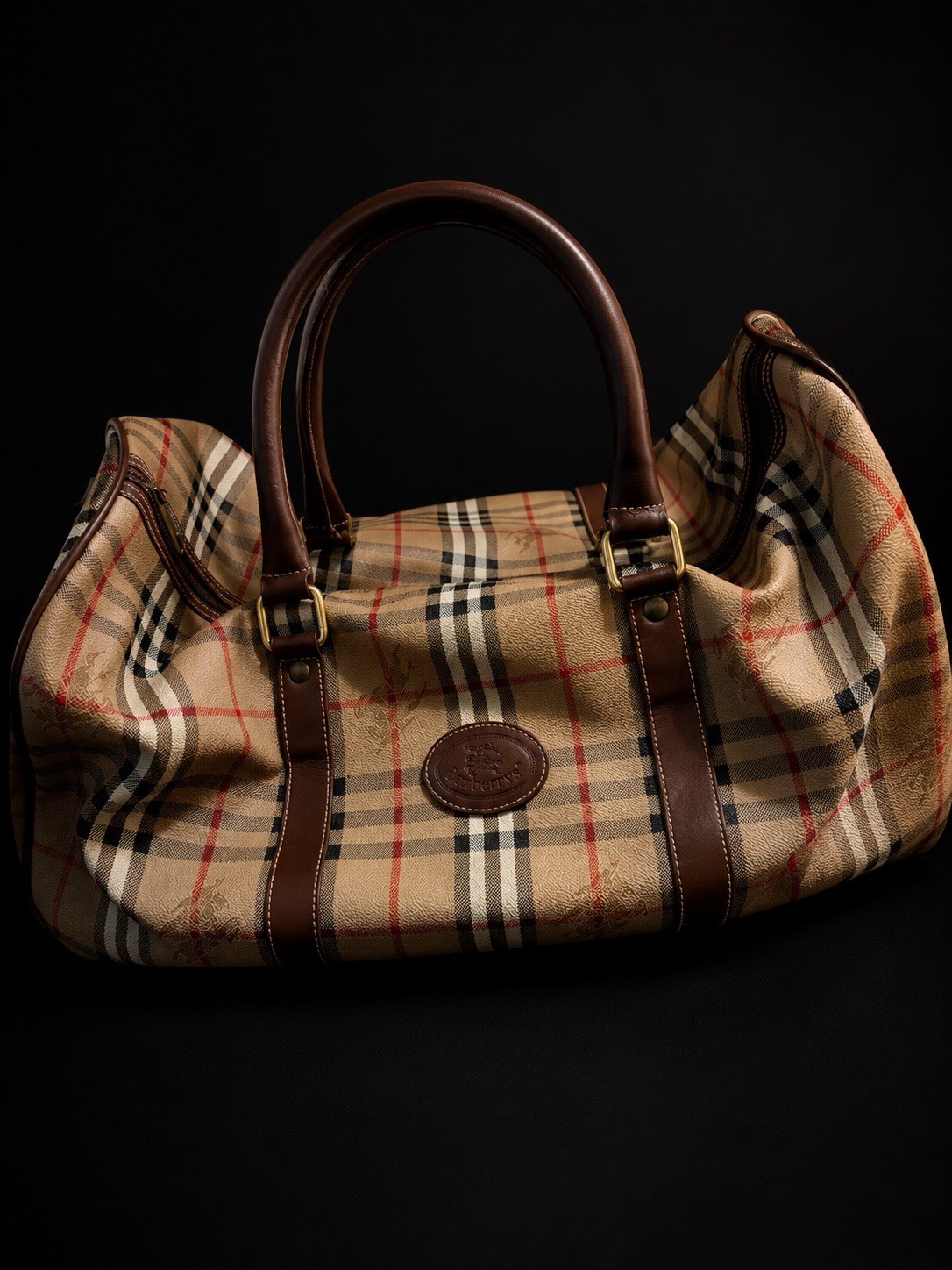 Burberry Duffle Medium Multicolor Canvas