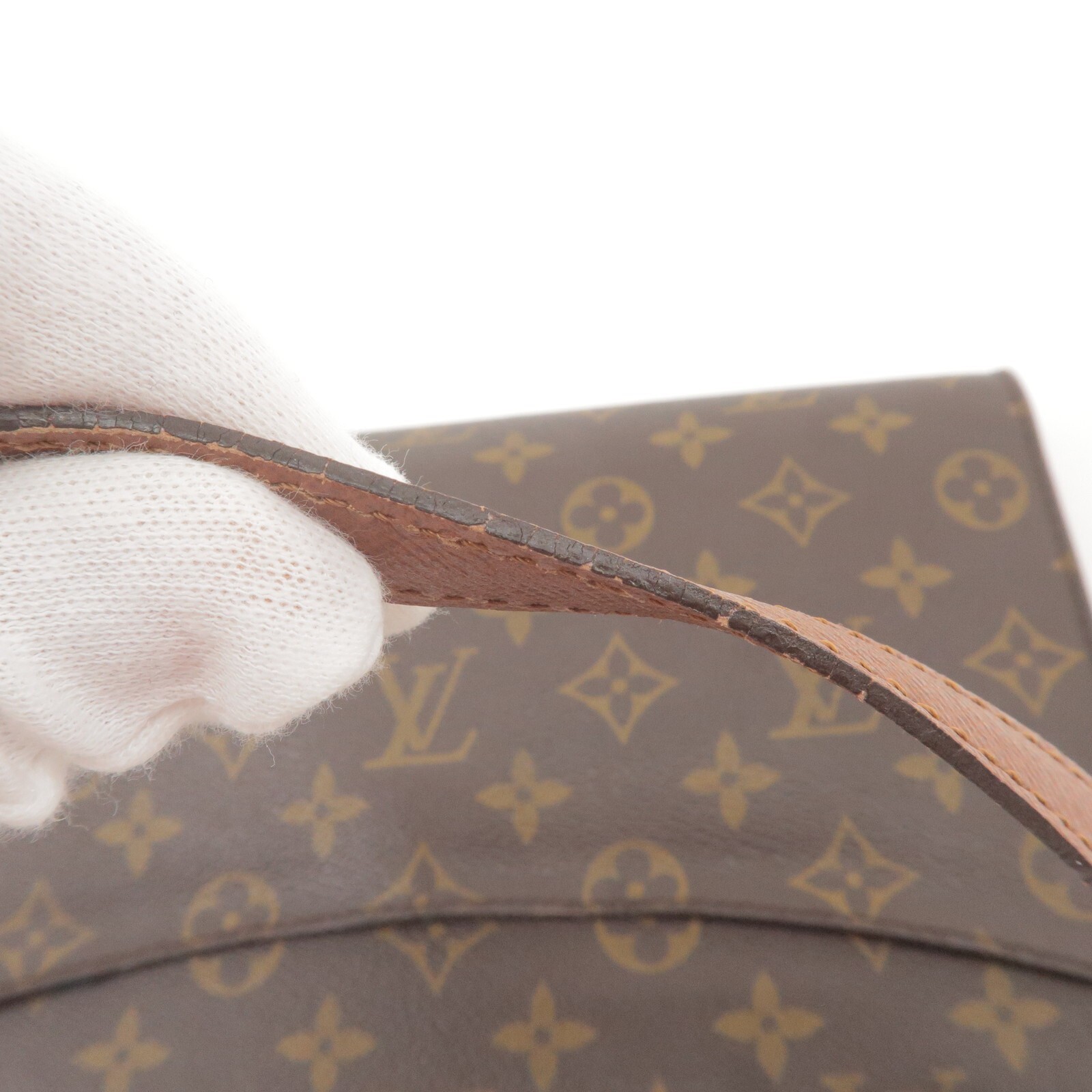 Louis Vuitton Monogram Bordeaux 2Way Bag Shoulder Bag M51797 Auth Used