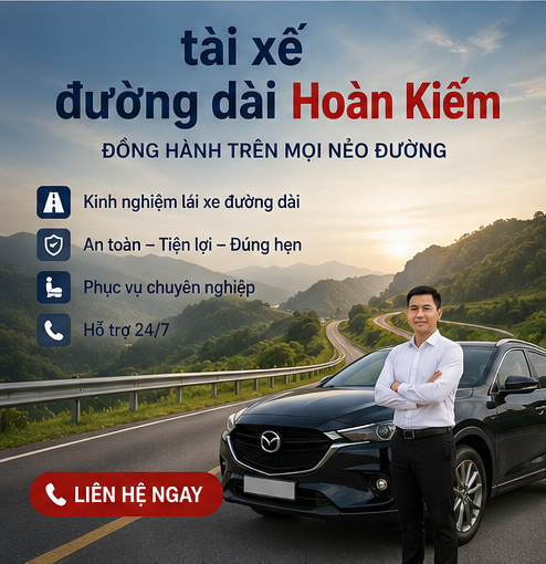 tài xế đường dài Hoàn Kiếm