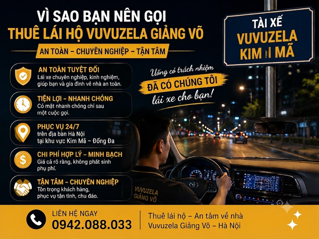 gọi tài xế Kim Mã